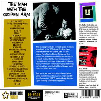 CD Elmer Bernstein: The Man With The Golden Arm (Original Soundtrack) LTD 95615