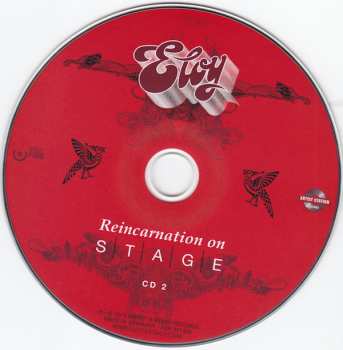 2CD Eloy: Reincarnation On Stage DIGI 480460