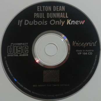 CD Elton Dean: If Dubois Only Knew 260230