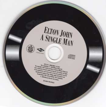 CD Elton John: A Single Man