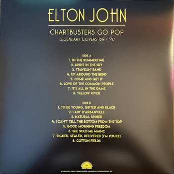 LP Elton John: Chartbusters Go Pop LTD | CLR 326566