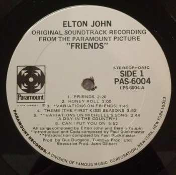 LP Elton John: Friends