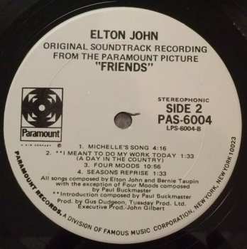 LP Elton John: Friends