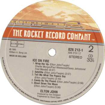 LP Elton John: Ice On Fire