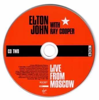 2CD Elton John: Live From Moscow 1979 21185