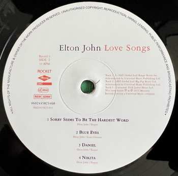 2LP Elton John: Love Songs 387148