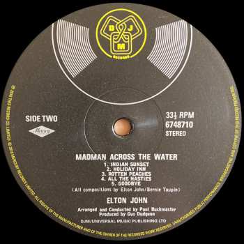 LP Elton John: Madman Across The Water 22460