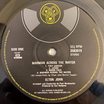 4LP/Box Set Elton John: Madman Across The Water  LTD