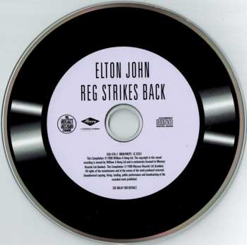 CD Elton John: Reg Strikes Back 191320