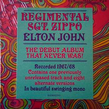 LP Elton John: Regimental Sgt. Zippo LTD 524557