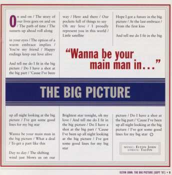 CD Elton John: The Big Picture 413899
