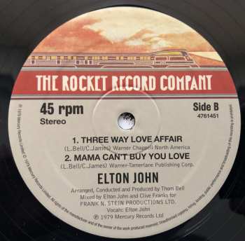 LP Elton John: The Thom Bell Sessions '77 128577