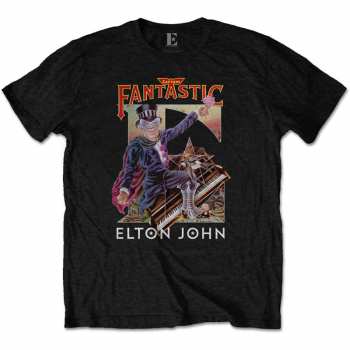 Merch Elton John: Tričko Captain Fantastic  S