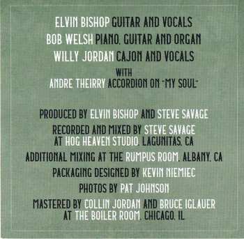 CD Elvin Bishop's Big Fun Trio: Something Smells Funky 'Round Here 92491