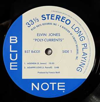 LP Elvin Jones: Poly-Currents 534122