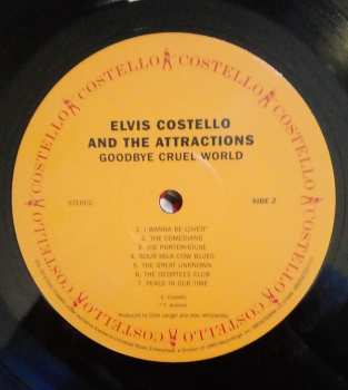 LP Elvis Costello & The Attractions: Goodbye Cruel World 505566