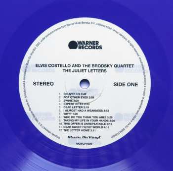 LP Elvis Costello: The Juliet Letters LTD | NUM | CLR 451148