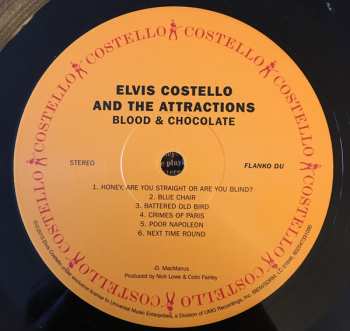LP Elvis Costello & The Attractions: Blood & Chocolate 5138