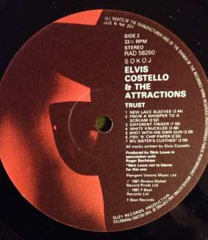 LP Elvis Costello & The Attractions: Trust 392663