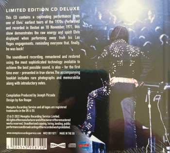 CD Elvis Presley: Like A Black Tornado  (Live At Boston Garden 1971) LTD | DLX 386711