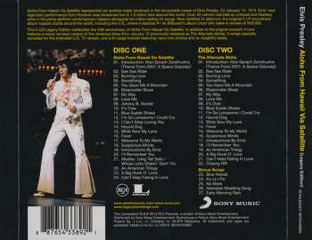 2CD Elvis Presley: Aloha From Hawaii Via Satellite 1811