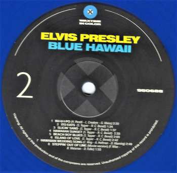 LP Elvis Presley: Blue Hawaii LTD | CLR 139796