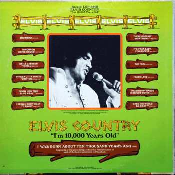 LP Elvis Presley: Elvis Country (I'm 10,000 Years Old)