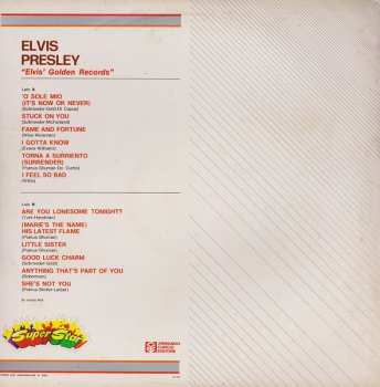 LP Elvis Presley: Elvis Presley (Elvis' Golden Records) 435184
