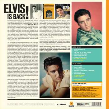 LP Elvis Presley: Elvis Is Back LTD | CLR 53066