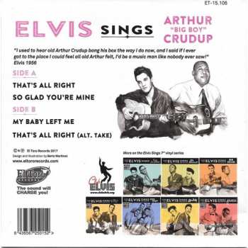 SP Elvis Presley: Elvis Sings Arthur "Big Boy" Crudup  LTD | CLR 71269