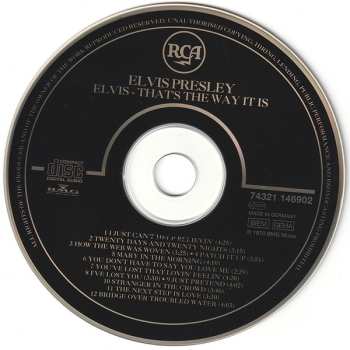 CD Elvis Presley: Elvis - That's The Way It Is 527446
