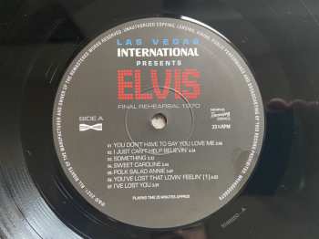 LP Elvis Presley: Final Rehearsal 1970 109520