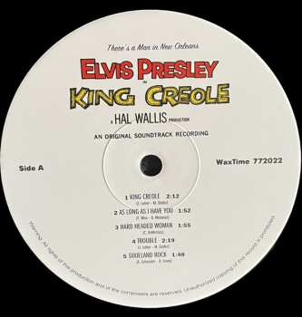 LP Elvis Presley: King Creole LTD 523748