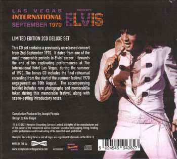 2CD Elvis Presley: Las Vegas International Presents Elvis – September 1970 LTD | DLX 102229