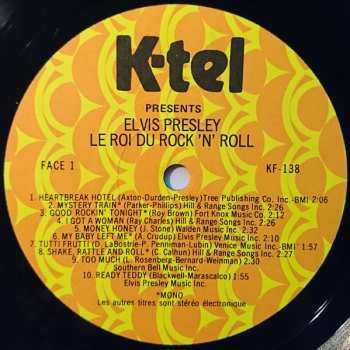 2LP Elvis Presley: Les 40 Plus Grands Succès (Le Roi Du Rock 'N' Roll)