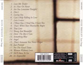 CD Elvis Presley: Love Songs 22099