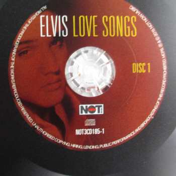 3CD Elvis Presley: Love Songs 116050