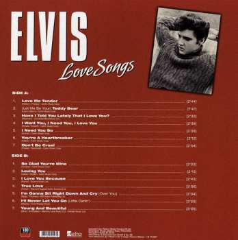 LP Elvis Presley: Love Songs 61067