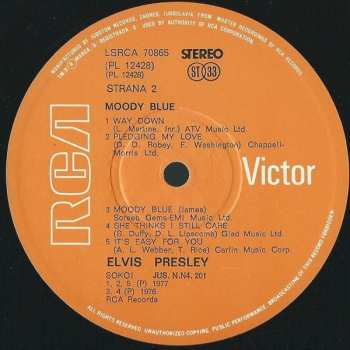 LP Elvis Presley: Moody Blue 437412