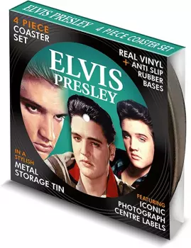 Podtácek Elvis Presley 4 Piece Coaster Set