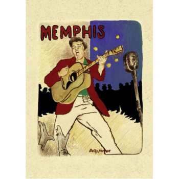Merch Elvis Presley: Pohlednice Memphis