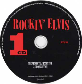 3CD Elvis Presley: Rockin' Elvis  94077