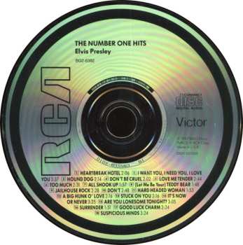 CD Elvis Presley: The Number One Hits 453885