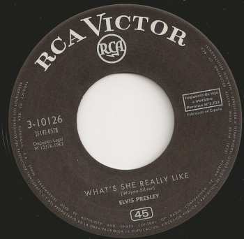 SP Elvis Presley: Corazón De Madera (Wooden Heart)