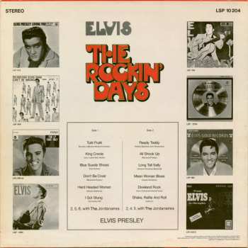 LP Elvis Presley: The Rockin' Days 533274