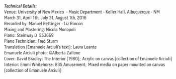 2CD Emanuele Arciuli: Walk In Beauty