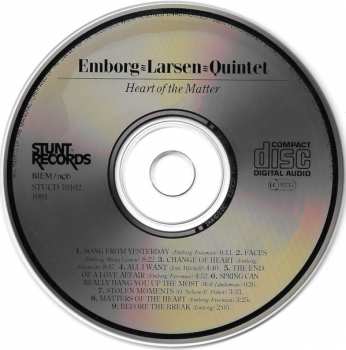 CD Emborg Larsen Quintet: Heart Of The Matter 275388
