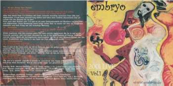 CD Embryo: 2001 Live Vol. 1  442305