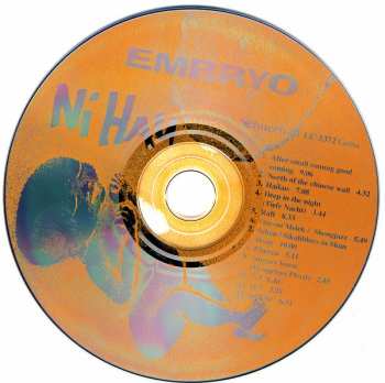 CD Embryo: Ni Hau DIGI 257382