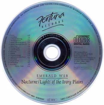 CD Emerald Web: Nocturne / Lights Of The Ivory Plains 324083